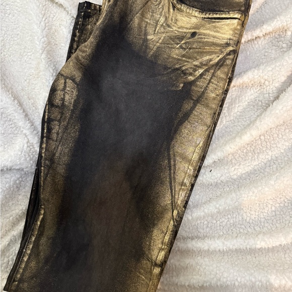 ✨ROBIN’s JEANS Gold and Black Men's - Picture 5 of 5